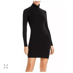 Naked Wardrobe Black Long Sleeve Dress